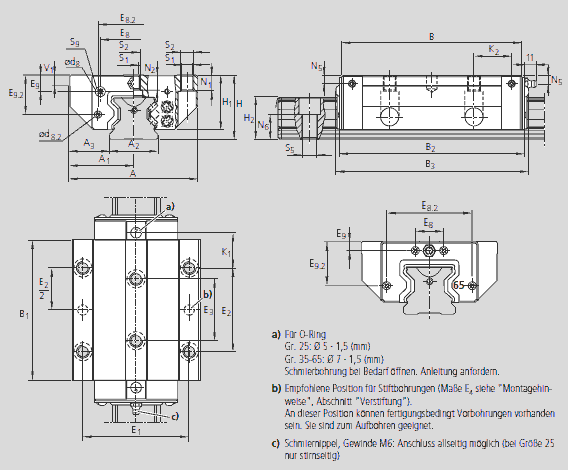 R1853力士樂滑塊圖紙