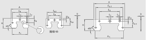 力士樂(lè)鋼刮刷片圖紙