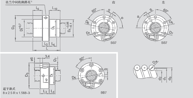 力士樂(lè)螺母SEM-E-S