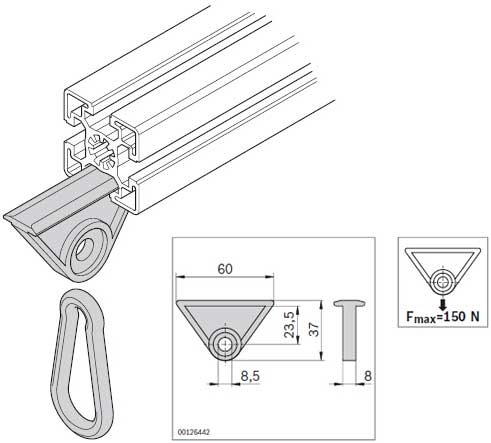 力士樂(lè)滑動(dòng)懸吊器3842218953圖紙