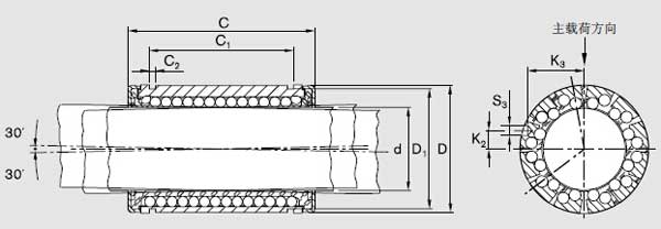 力士樂(lè)直線軸承R0730系列圖紙